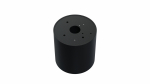 Ceiling spotlight fixture SPOT LUNA round Fixted black
